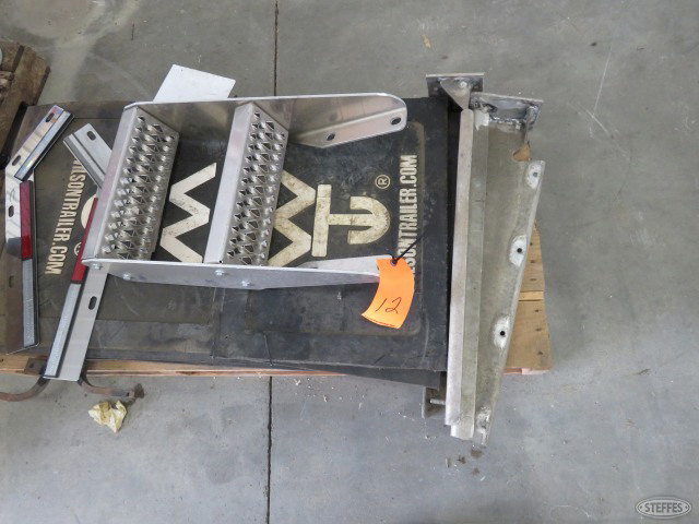 Pallet of heavy duty mudflaps